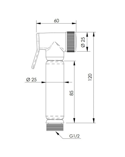 Гигиенический душ Remer RB100
