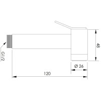 Гигиенический душ Remer RB120