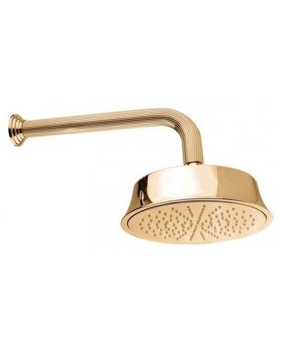 Излив для душа с верхним душем золото 24 карата Cezares Olimp CZR-TDD2-03/24