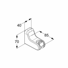 Держатель ручного душа Kludi Freshline 6455205-00 Хром