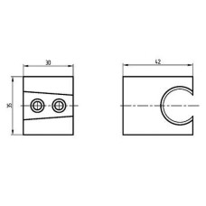 Держатель ручного душа Migliore Ricambi 20070 Хром