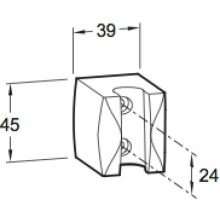 Настенный держатель Jacob Delafon E75063-CP
