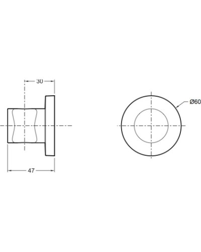 Держатель для ручного душа Jacob Delafon Modulo 8466D-CP