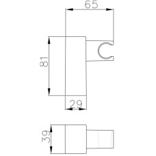 Держатель ручного душа Paulmark PM01