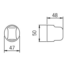 Настенный держатель Oras 251500
