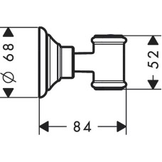 Держатель для душа Axor Montreux 16325000 Хром