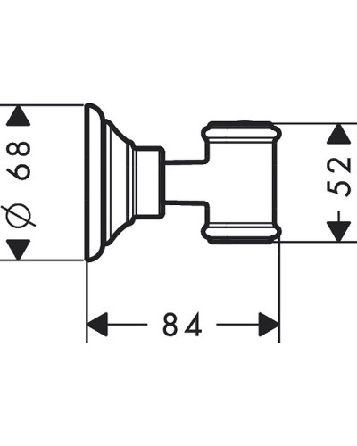 Держатель для душа Axor Montreux 16325000 Хром