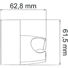 Держатель ручного душа WasserKRAFT A014 Хром