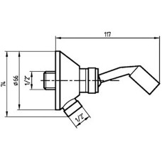 Держатель ручного душа Migliore Ricambi 20068 Хром