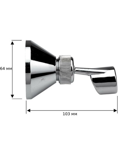 Держатель ручного душа Remer 335P Хром
