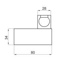 Держатель для душа Noken Cota N158470001