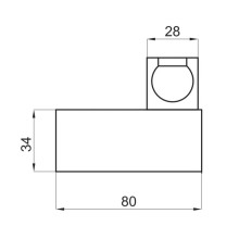 Держатель для душа Noken Cota N199999044