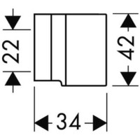 Держатель для душа Axor Starck 27515000