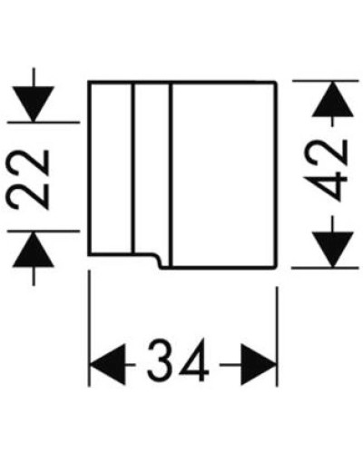 Держатель для душа Axor Starck 27515000