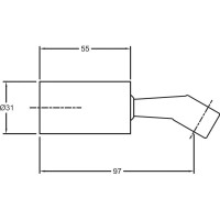 Держатель настенный металлический поворотный Jacob Delafon E75094-CP