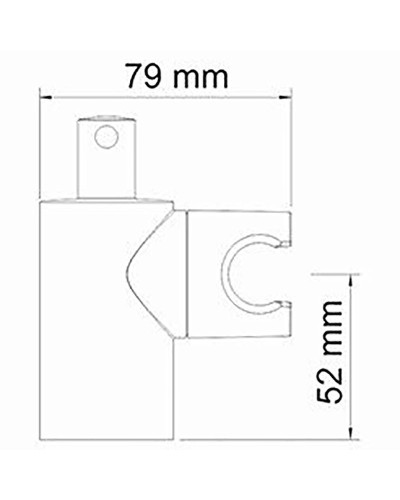 Держатель ручного душа WasserKRAFT A013 Хром