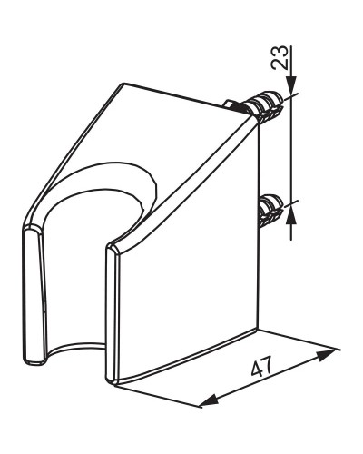 Держатель для душа Oras Apollo 251050-11