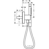 Душевой набор Axor Starck Organic 12626000