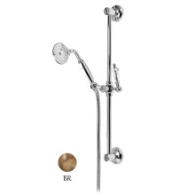 Душевой гарнитур бронза, ручка Swarovski Cezares Diamond DIAMOND-SD-02-Sw