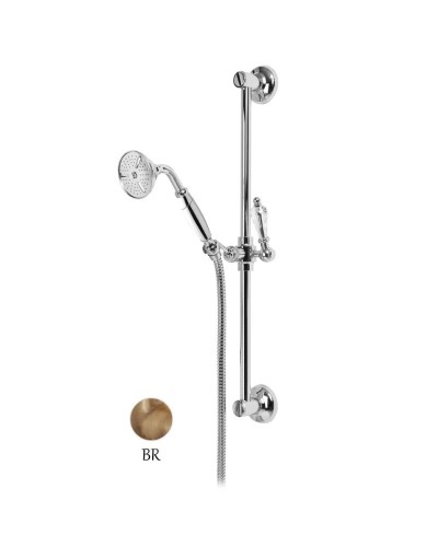 Душевой гарнитур бронза, ручка Swarovski Cezares Diamond DIAMOND-SD-02-Sw