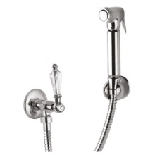 Гигиенический набор хром, ручка Swarovski Cezares Diamond DIAMOND-KS-01-Sw