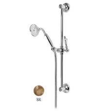 Душевой гарнитур бронза, ручка Swarovski Cezares Vintage VINTAGE-SD-02-Sw