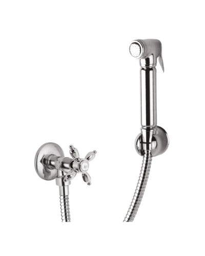 Гигиенический набор хром, ручки хром Cezares Nostalgia NOSTALGIA-KS-01