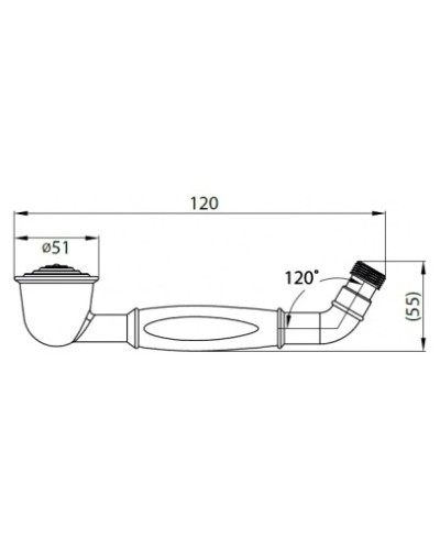 Ручной душ со шлангом 150 см золото, ручка белая Cezares CZR-DEF2-03-Bi