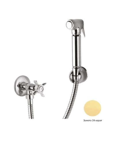 Гигиенический набор золото 24 карат, ручка золото 24 карат Cezares Lord LORD-KS-03/24