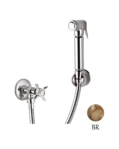 Гигиенический набор бронза, ручка бронза Cezares Lord LORD-KS-02