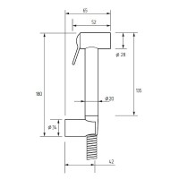 Гигиенический душ Migliore Tondo 20106 Хром