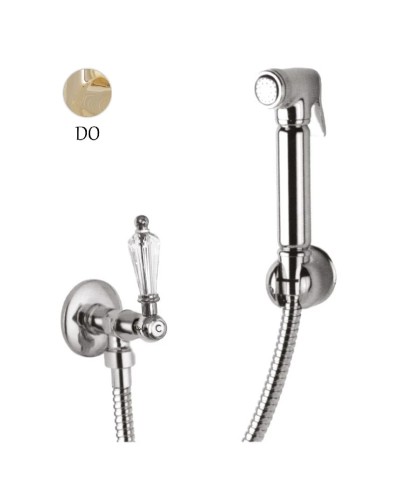 Гигиенический набор золото 24 карат, ручка Swarovski Cezares Diamond DIAMOND-KS-03/24-Sw