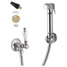 Гигиенический набор золото 24 карат, ручка Swarovski Nero Cezares Diamond DIAMOND-KS-03/24-Sw-N