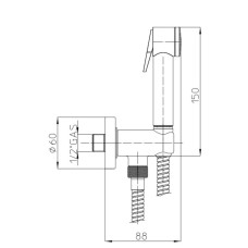 Гигиенический набор Bossini Paloma C69013B.030