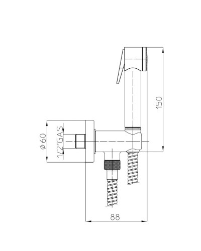 Гигиенический набор Bossini Paloma C69013B.030