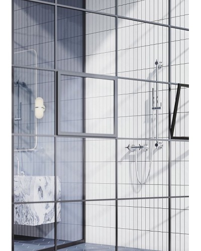 Душевой гарнитур Kludi Nova Fonte 2084039-15 Черный