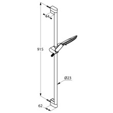 Душевой гарнитур Kludi Fizz 3S 677400500