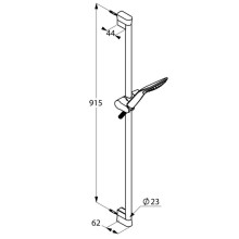 Душевой гарнитур Kludi Fizz 1S 676400500