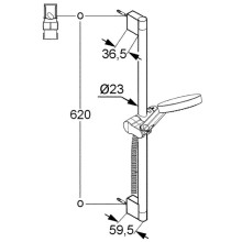 Душевой гарнитур Kludi A-QA 3S 6573005-00