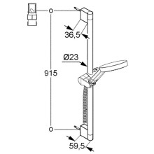 Душевой гарнитур Kludi A-QA 3S 657400500