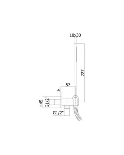 Душевой гарнитур Paffoni Premium ZDUP095CR Хром