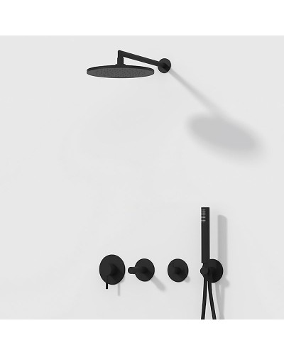 Душевой гарнитур Vitra Origin 1F A4554336 Черный матовый