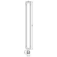 Душевая штанга Lemark LM8074CG Хром Золото