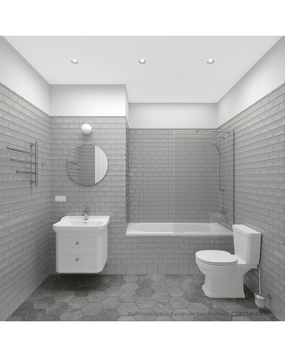 Душевой гарнитур Paini Catania CTCR121L7 Хром