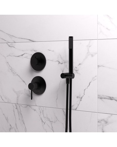 Душевой гарнитур Paini 53PZ440TTAS Черный матовый
