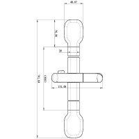Душевая штанга Lemark LM8078C Хром