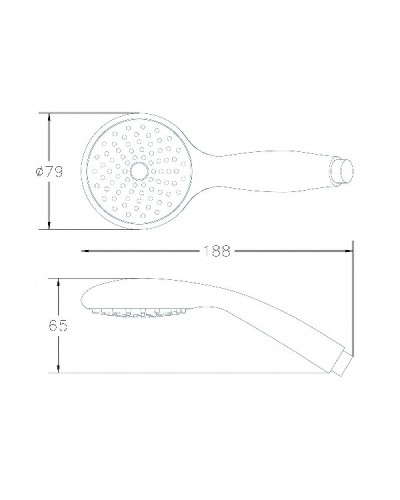 Душевой гарнитур Aquanet Cet1 AF000-06C 246852 Хром