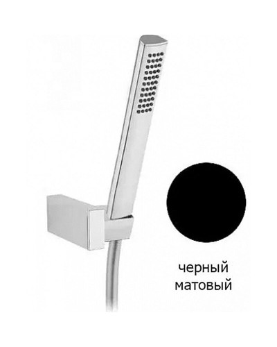 Душевой гарнитур Cezares CZR-DEFA1-NOP Черный матовый