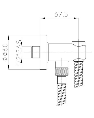 Душевой гарнитур Bossini Agua Life C12004C.030 Хром