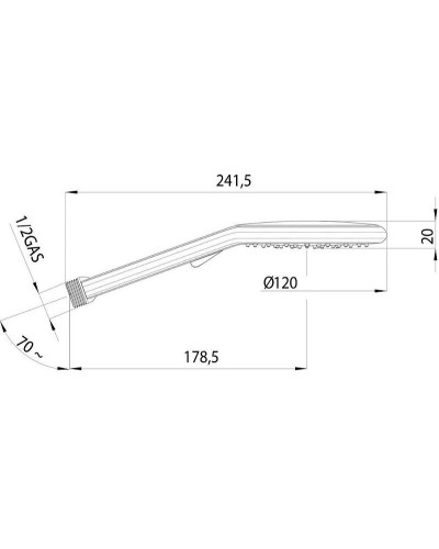 Душевой гарнитур Bossini Agua Life C12004C.030 Хром